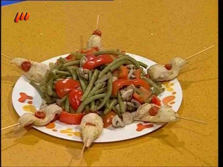 فیلم آموزش (تهیه) خوراک مرغ با سبزیجات