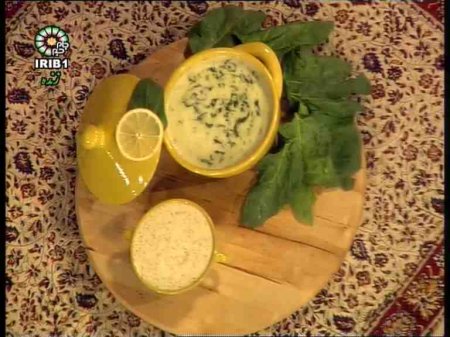 فیلم آموزش (تهیه) سوپ اسفناج