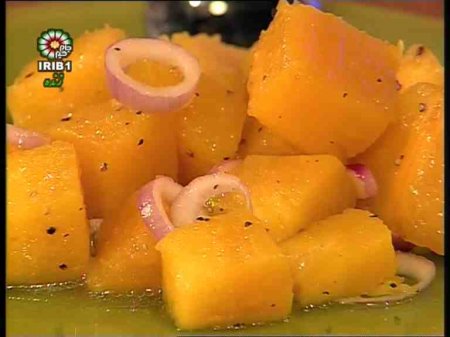 فیلم آموزش (تهیه) سالاد کدو تنبل