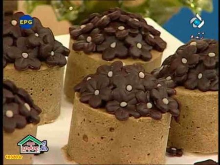 فیلم آموزش طرز تهیه دسر برشدوک  (برشتوک) - پری ناز گل آور