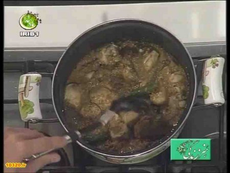 فیلم آموزش (تهیه) خورش مرغ با کاری