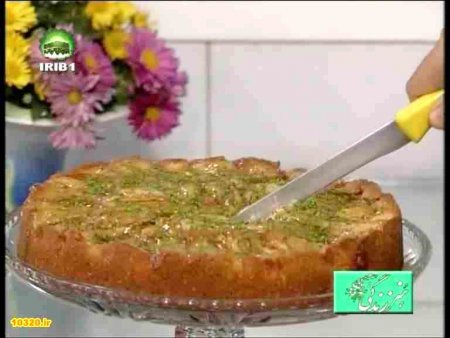 فیلم آموزش طرز تهیه کیک سیب
