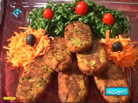 فیلم آموزش طرز تهیه کتلت مرغ و سیب زمینی