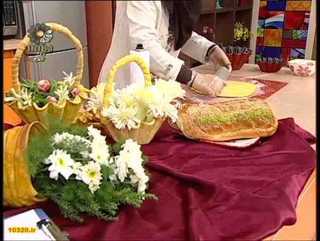 فیلم آموزش طرز تهیه سبد نان