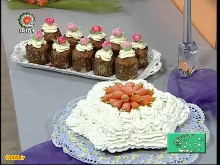 فیلم آموزش طرز تهیه کیک هویج و هل