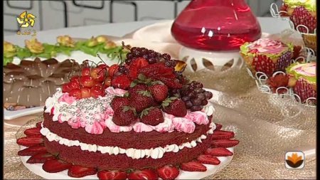فیلم آموزش طرز تهیه کیک مخملی قرمز (رد ولوت) - میری
