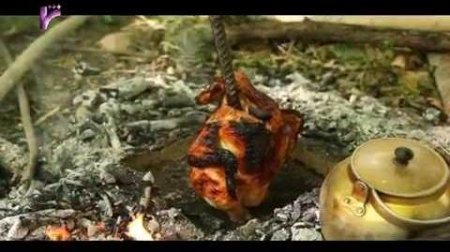 فیلم آموزش طرز تهیه مرغ سوخاری سنتی (بدون حرارت مستقیم)