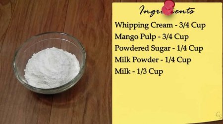 فیلم آموزش طرز تهیه بستنی انبه ای بدون تخم مرغ و بستنی ساز